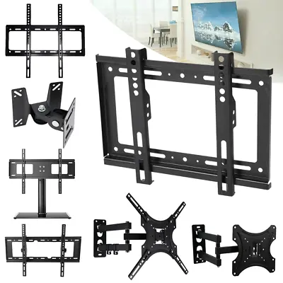 Universal TV Wall Bracket Mount For 14-70 INCH SONY LG Samsung LCD Bracket UK • £26.99