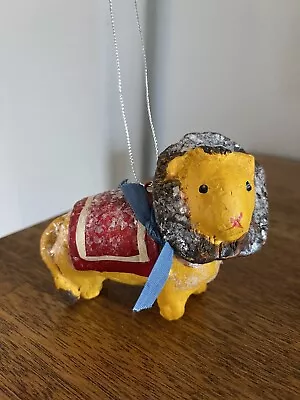 Teena Flanner Midwest Of Cannon Falls Lion Ornament • $12.99