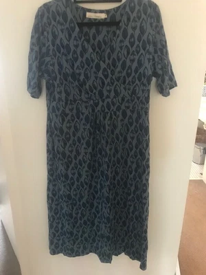 $15 • Buy Seasalt Cornwell Blue Dress Size 14