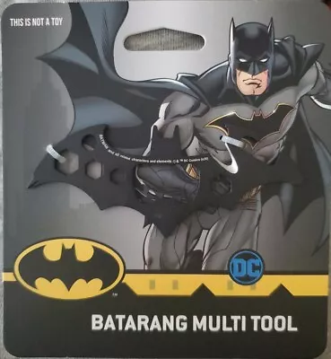 Batman Multitool Key Chain Bottle Opener Screwdriver Phillips Flat Head +++ New • $9.99