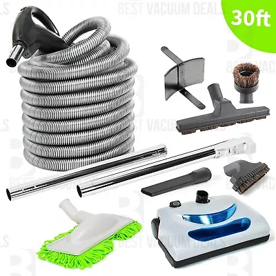 Replacement Central Vacuum 30' Hose And Powerhead Kit For Beam Electrolux Nutone • $299.99