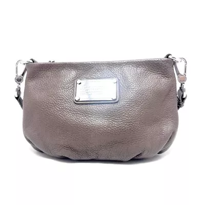 Auth MARC BY MARC JACOBS Classic Q Percy - Beige Leather Shoulder Bag • $100