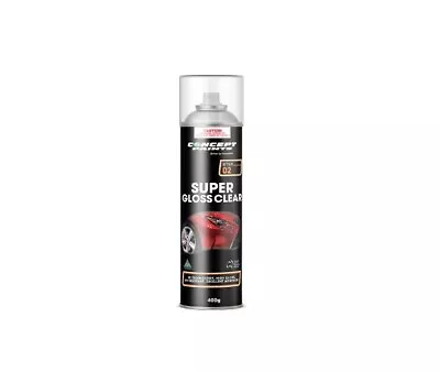 CONCEPT 2K SUPER GLOSS CLEAR AEROSOL/SPRAYCAN TOUCH UP 400g AUTO PAINT TOP COAT • $29.90