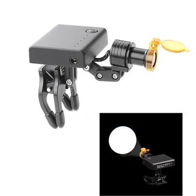 Dental 5W LED Wireless Head Light W/ Optical Filter For Loupes Glasses DY-013 US • $39.89