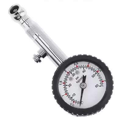 Car Motorcycle Dial Tyre Measure Truck Tire Air Meter Pressure Gauge 0 - 60 PSI • $8.44