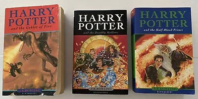 Harry Potter Paperbacks X3 • $29.99