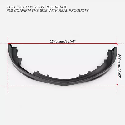 For Mitsubishi Evolution EVO 9 Carbon Fiber New SE Style Front Bumper Lip Trim • $3201.10