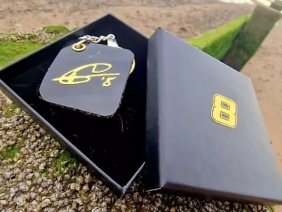 Genuine Lotus E22 F1 Carbon Fibre Bodywork Car Part Keyring Grosjean Gift Boxed. • $32.30