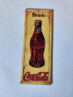 COKE Drink Coca Cola Collectable Fridge Magnet Vintage Advertising Sign • £2.99