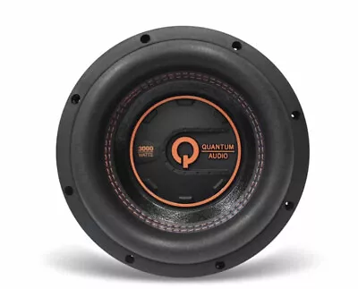 Quantum Audio QW3000/8D4 8in Subwoofer 3000watts Max/ 1000watts RMS Dual 4 Ohm • $199.95