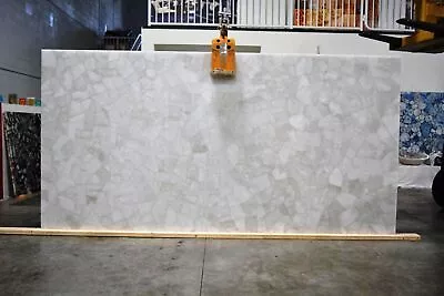 White And Grey Quartz Countertops Quartz Stone Table Top Dining Table Slabs • $519.30