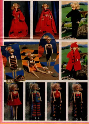 £3.99 • Buy Knitting Pattern Copy 0418.  Dolls Clothes Outfits For Barbie Sindy Etc.  DK