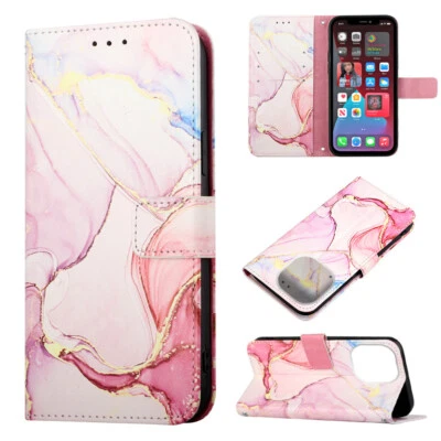 $13.99 • Buy For IPhone 14 13 12 11 Pro Max Mini XR X 8/7 Plus Case Leather Wallet Flip Cover
