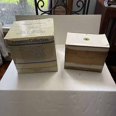 $50 • Buy 89 Norman Rockwell Doctor+The Doll Figurine And 84 Playing Pirates Museum Piece
