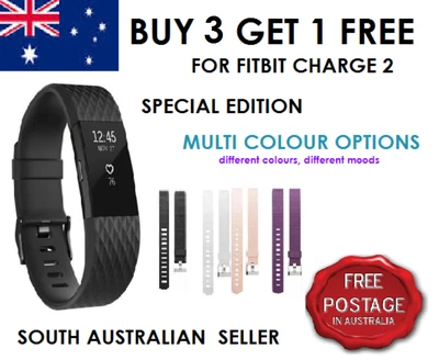 $4.99 • Buy Replacement Silicone PREMIUM Band Bracelet Strap For FITBIT CHARGE 2 SA SELLER