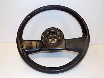 Steering  LEATHER Wheel OEM 1985 C4 Corvette 1984 - 1989 ORIGINAL • $89.96