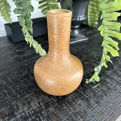 Grueby Pottery Vase With Matte Pumpkin Glaze Arts & Crafts Vase 6.5” • $345