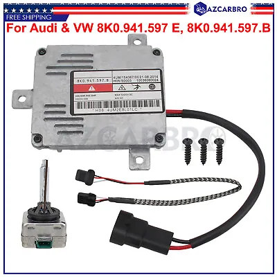 8K0941597E For 2010-2015 Audi A1 A4/S4 New Xenon Ballast HID Control Unit Module • $31.98