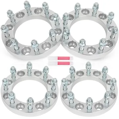 4Pcs 1  8x6.5 Wheel Spacers 9/16  Studs For Dodge Ram 2500 3500 Ford F-350 F-250 • $84.50