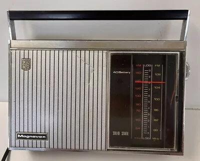 Vintage Magnavox AM/FM Radio AC/DC Model 1R1264 Tested And Working • $35