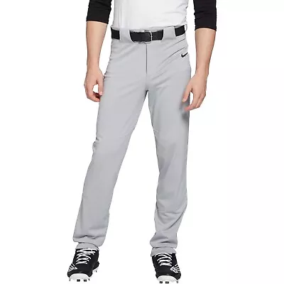 Nike Mens Vapor Select Baseball Pants Gray Size Medium Nwt $40 • $26.95