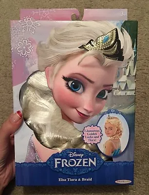 Disney Frozen Elsa Tiara & Braid Wig • $21.99
