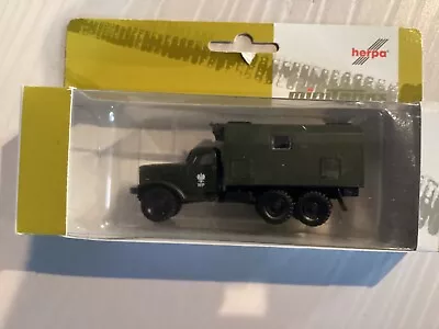 HERPA MINITANKS  ZIL 164 WP POINISCHE ARMEE 1.87 Scale HO Gauge Nr HPA744065 • £10.75