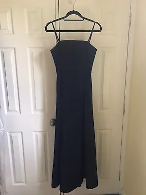 Mexx Long Black Dress UK Size 12 • £10