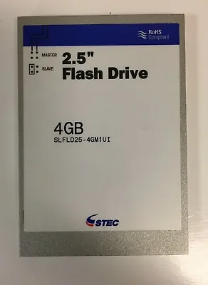 STEC SLFLD25-4GM1U(I) 2.5  IDE Flash Drive ROHS • $40