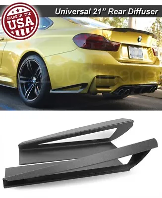 21  G3 Rear Bumper Lip Apron Splitter Diffuser Canard W/ Vent For Mazda   Subaru • $40.94