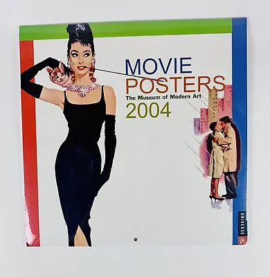 Calendar 2004 Movie Posters | The Museum Of Modern Art *Sealed* • $15.99