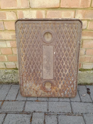 £99.99 • Buy Cast Iron Manhole Inspection Drain Cover  And Frame 641mm X 494mm 