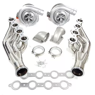 T4 T76 AR.80/.96 Oil Turbo+60mm Wastegate For Chevy LS LS1 LS2 LSX 4.8 5.3L 5.7L • $1015.19