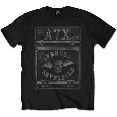 Avenged Sevenfold Flightcase T-Shirt Black New • $21.96