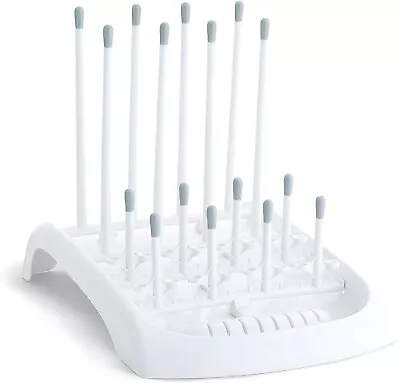 Munchkin Fold Baby Bottle Countertop Drying Rack White Free Shipping • $11.95