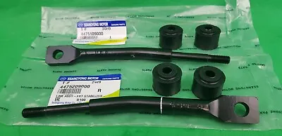 Genuine Ssangyong Rexton Y220 Ii Front Sway Bar Link Assy + Bush Set (lh + Rh) • $94.99