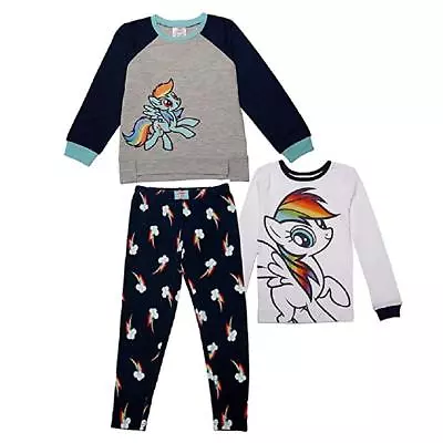 Komar Girls Character 3-piece MY Little Pony Pajama Set - Size Varies    -   T-6 • $13.99