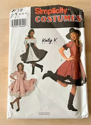 Simplicity ‘Katy K Designs’ Square Dance Dresses Costumes Sewing Pattern 7719 • £13