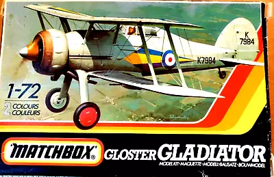 H&C~Matchbox Gloster Gladiator Model PK-8 Scale 1:72 • $10