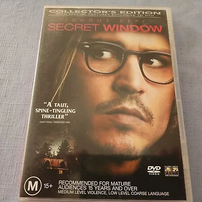Secret Window (DVD 2004) Region 4 Johnny Depp Free Postage • $7.95