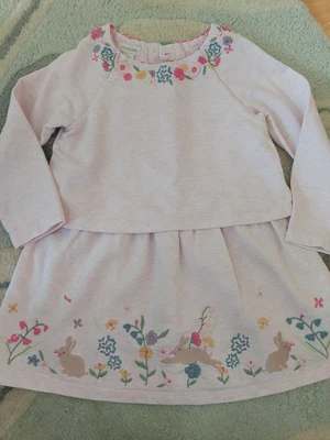 £3.50 • Buy Baby Girls Monsoon Dress 12-18 Months Easter Bunny!