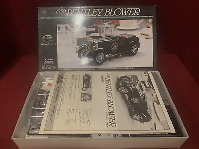 Union 1930 Bentley Blower 1/24 Car Model Kit - Interior Contents Factory Sealed • $50