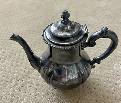 WM ROGERS Quadruple Silver Plated Vintage 8” Tea Pot T 1207 Trademark NY • $22.99