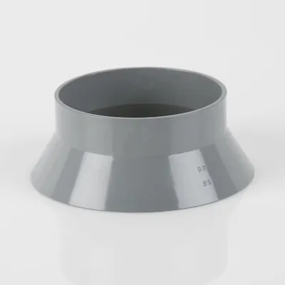 Brett Martin Bs428 Grey Soil Push Fit Pipe 110mm Weathering Collar • £4.99