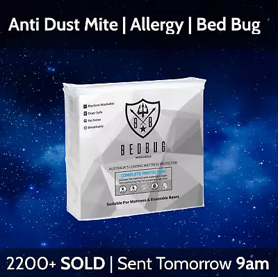 Bed Bug Mattress Protector Cover Encasement Certified. • $25