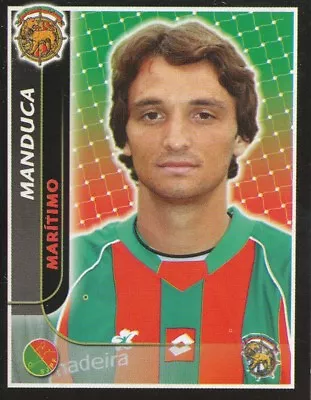 195 Manduca Brazil Cs.maritimo Al Nasr.sc Sticker Sandwiches Futebol 2004-2005 • $2.13