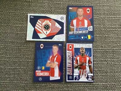 Topps Uefa Champions League 2023/24 Stickers - Team Royal Antwerp Incl Badge 598 • £1.30