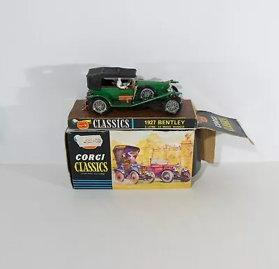 Corgi Toys Classics 900 Bentley 3 Litre 1927 Le Mans Exc + 1964 Model Car B6 • $55.94