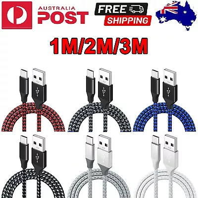 For IPhone 15/Pro/Max/Plus Type-C 6ft Cable Fast Charger Power Cord Nylon USB • $9.99
