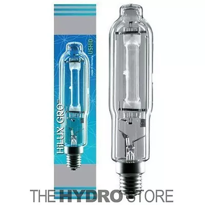 Ushio HiLux Gro MH Blue 600w -Watt Metal Halide Hortilux Light Lamp Bulb Lot • $94.99